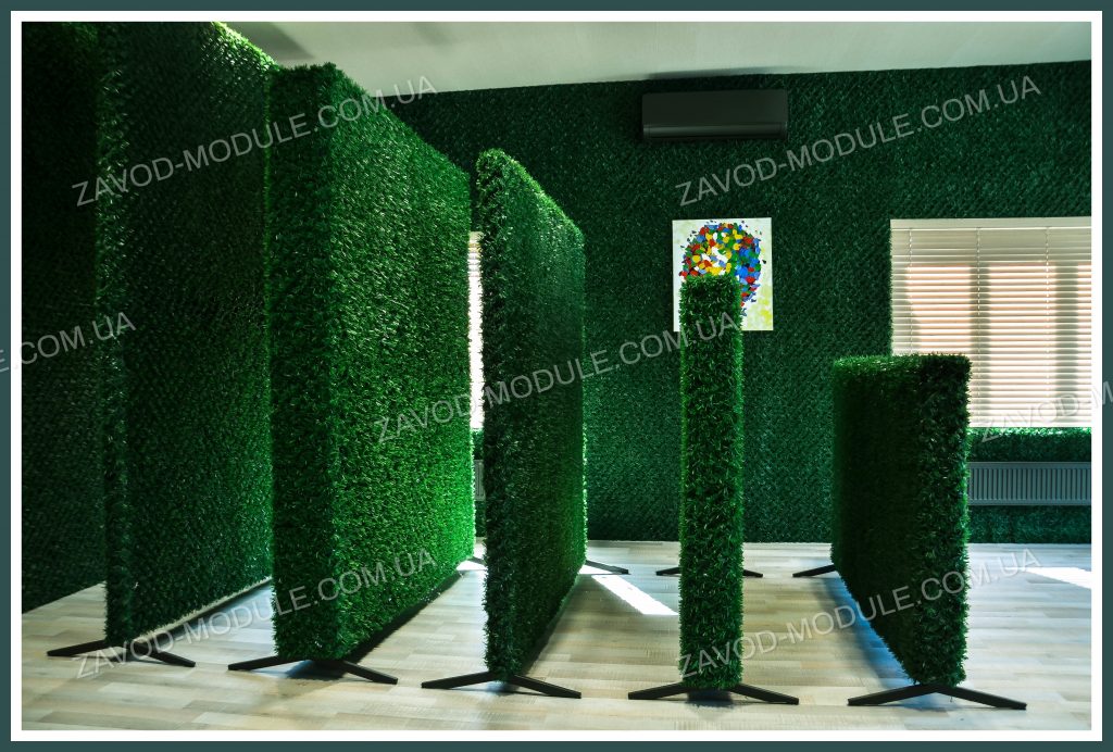 Декоративний Зелений Паркан Фото 2 - Завод Модуль
