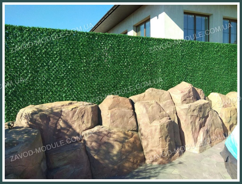 Декоративний зелений паркан Фото 3 - Завод Модуль